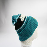 Jacksonville Jaguars New Era Winter Hat Unisex Teal Used LXL HATS-016364