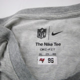 Tampa Bay Buccaneers Nike NFL On Field Nike Tee Long Sleeve Shirt Men's Used Gray 3XL-TOPS-175593
