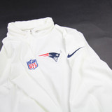 New England Patriots Nike NFL On Field Dri-Fit Pullover Men's White Used L TOPS-175573