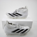 adidas adizero Football Cleat Men's White Used 13 CLEA-016408