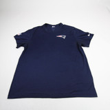 New England Patriots Nike NFL On Field Short Sleeve Shirt Men's Navy Used 2XL-TOPS-176031