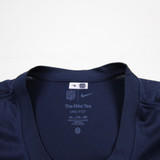 New England Patriots Nike NFL On Field Short Sleeve Shirt Men's Navy Used 2XL-TOPS-176031