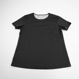 Unbranded Short Sleeve Shirt Women's Black Used L TOPS-175679