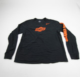 Oklahoma State Cowboys Nike Long Sleeve Shirt Men's Black Used L-TOPS-175706