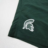 Michigan State Spartans Nike Practice Shorts Men's Dark Green Used MT-SHOR-037816