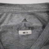 Kansas Jayhawks adidas Aeroready Long Sleeve Shirt Men's Gray Used L TOPS-176081