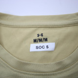 CSU Rams Under Armour Short Sleeve Shirt Men's Gold Used M TOPS-175762