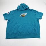 Jacksonville Jaguars Nike NFL On Field Sweatshirt Men's Teal Used XXL TOPS-175875