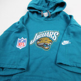 Jacksonville Jaguars Nike NFL On Field Sweatshirt Men's Teal Used XXL TOPS-175875