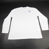 Indianapolis Colts Sport-Tek Long Sleeve Shirt Men's White New with Tags XXL TOPS-175796