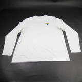 Jacksonville Jaguars Nike NFL On Field Nike Tee Long Sleeve Shirt Men's Used White 2XL-TOPS-175817