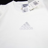 adidas Long Sleeve Shirt Men's White New with Tags-TOPS-175882