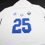 Indianapolis Colts Port & Company Long Sleeve Shirt Men's White Used XL-TOPS-176034