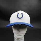 Indianapolis Colts New Era 9seventy Snap-Back Hat Unisex White Used OSFM HATS-016436