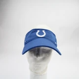 Indianapolis Colts New Era Visor Unisex Blue Used OSFM HATS-016424