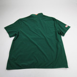 Miami Hurricanes adidas Pullover Men's Green Used Multiple Sizes TOPS-176141
