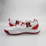 Rutgers Scarlet Knights adidas Exhibit Basketball Shoe Men's White/Red New-SHOE-021979