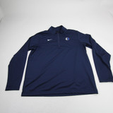 Dallas Mavericks Nike NBA Authentics Dri-Fit Pullover Men's Navy Used L TOPS-176255