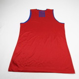 Kansas Jayhawks adidas Primegreen Practice Jersey - Basketball Men's New Red/Blue 2XLT-JRSY-010711