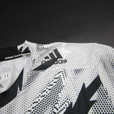 adidas Aeroready Short Sleeve Shirt Men's White/Black Used M-TOPS-176093