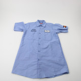 CSU Rams Red Kap Button-Up Men's Light Blue New without Tags Multiple Sizes TOPS-176365