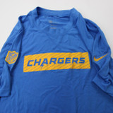 Los Angeles Chargers Nike Dri-Fit Short Sleeve Shirt Men's Blue Used L TOPS-176375