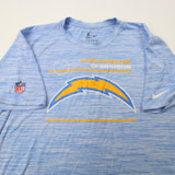 Los Angeles Chargers Nike NFL On Field Dri-Fit Short Sleeve Shirt Men's XXL TOPS-176385