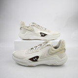 Under Armour Spawn Basketball Shoe Men's Off-White Used 18 SHOE-022002