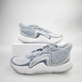 Under Armour Basketball Shoe Men's Light Gray Used 16-SHOE-022012