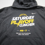 Los Angeles Chargers Nike Dri-Fit Sweatshirt Men's Gray Used L-TOPS-176485