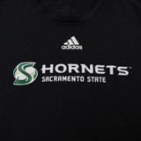 Sacramento State Hornets adidas Short Sleeve Shirt Women's Black Used M TOPS-176419