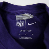 Baltimore Ravens Nike NFL On Field Dri-Fit Short Sleeve Shirt Men's Used L TOPS-176457