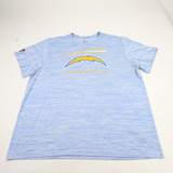 Los Angeles Chargers Nike NFL On Field Short Sleeve Shirt Men's Used 3XL TOPS-176714
