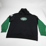 New York Jets Nike NFL On Field Sweatshirt Men's Black Used XXL TOPS-176563