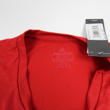 Rutgers Scarlet Knights adidas Long Sleeve Shirt Men's Red New with Tags 3XLT TOPS-176671