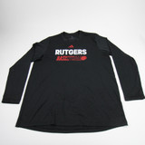 Rutgers Scarlet Knights adidas Aeroready Long Sleeve Shirt Men's Used 2XLT TOPS-176679