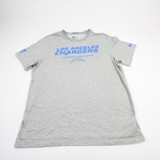 Los Angeles Chargers Nike NFL On Field Short Sleeve Shirt Men's Gray Used XL TOPS-176699