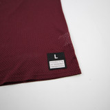 Virginia Tech Hokies Nike Dri-Fit Short Sleeve Shirt Men's Maroon Used L-TOPS-169464