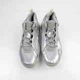 adidas Dame Basketball Shoe Men's Silver Used 11.5 SHOE-022070