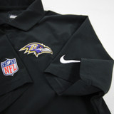 Baltimore Ravens Nike NFL On Field Polo Men's Black Used-TOPS-176649