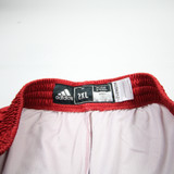 Rutgers Scarlet Knights adidas Practice Shorts Women's Red/White Used 2XL-SHOR-037950