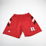 Rutgers Scarlet Knights adidas Practice Shorts Women's Red Used XXL SHOR-037950