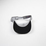 Baltimore Ravens New Era Visor Unisex Light Gray Used OSFM HATS-016557