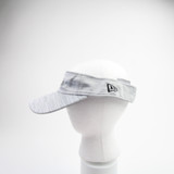 Baltimore Ravens New Era Visor Unisex Light Gray Used OSFM HATS-016557