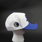 Dallas Mavericks Otto Snap-Back Hat Unisex White/Blue Used OSFM-HATS-016494