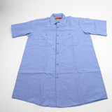 Red Kap Button-Up Men's Blue New without Tags Multiple Sizes TOPS-176811