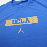 UCLA Bruins Air Jordan Dri-Fit Short Sleeve Shirt Men's Blue New 2XL-TOPS-176932