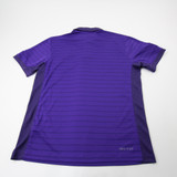 Minnesota Vikings Nike NFL On Field Polo Men's Purple Used Multiple Sizes TOPS-181365