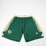 Cal Poly Mustangs adidas Practice Shorts Women's Green Used Multiple Sizes SHOR-039495