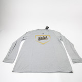 Notre Dame Fighting Irish Under Armour Long Sleeve Shirt Men's New with Tags L TOPS-181894